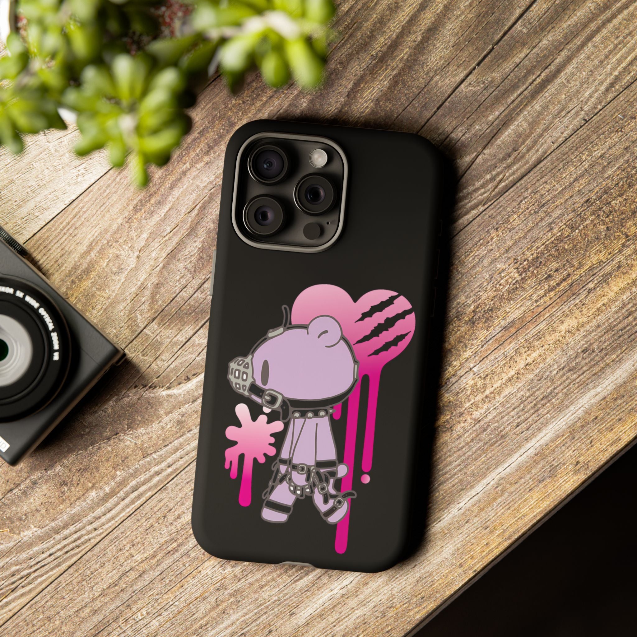Gloomy Bear x DEDGRL6 "Jelly Heart" Tough Cases